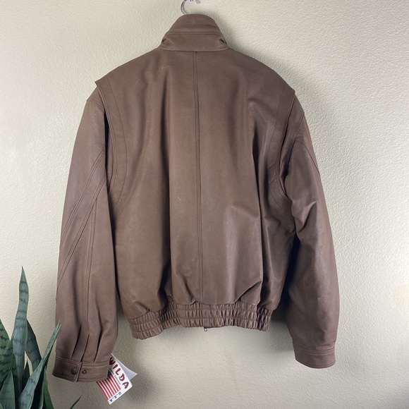 Wilda Jackets & Coats Vintage Leather Jacket Xxl Poshmark
